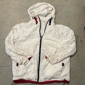 Reversible white jacket